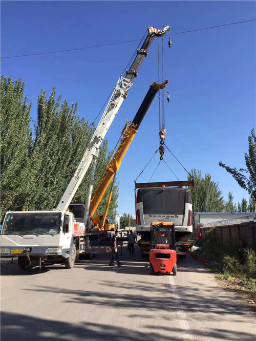 泰兴市港口集装箱搬运案例